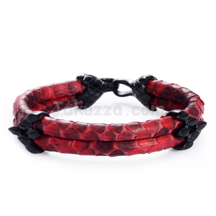 Python Lederarmband