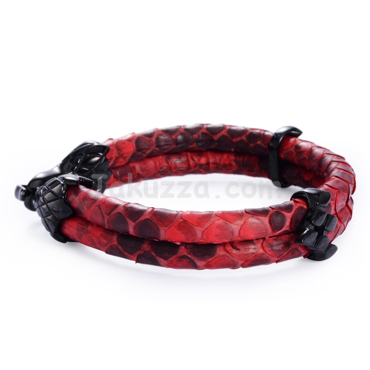 Python Lederarmband