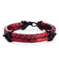 Python Lederarmband