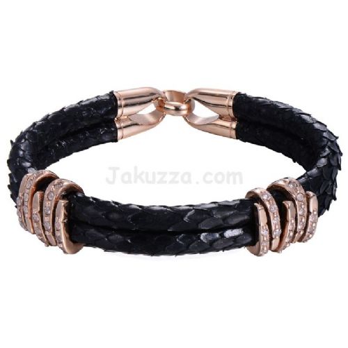 Python Lederarmband